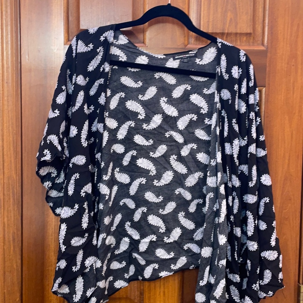 Brandy Melville Black Kimono one size